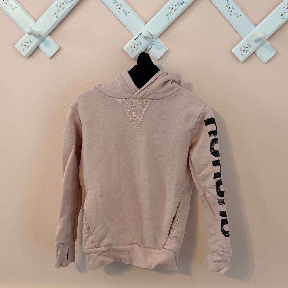 nununu Hoodie Sweatshirt w face mask cover Size 4T